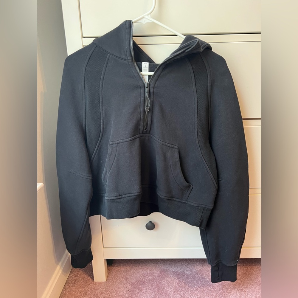 Black Lululemon Scuba Hoodie